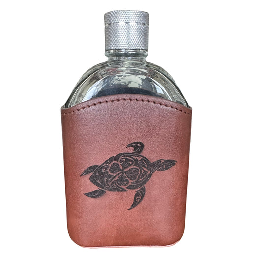 Hawaiian Turtle Flask